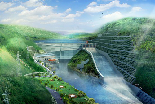 华池老挝南塔河1号水电站项目